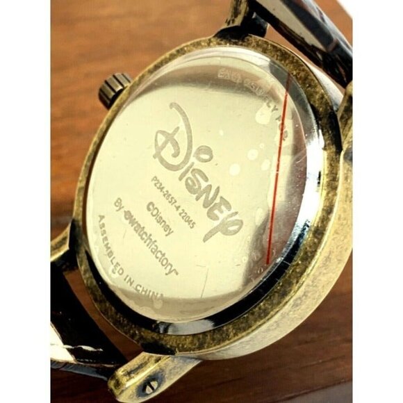 Disney Women\'s Watch W001876 Minnie Mouse Quartz Silver 38mm Brown Leather Strap main image 10